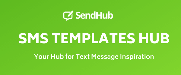 sendhub sms templates